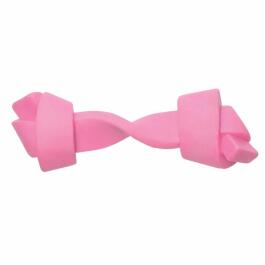 Игрушка Triol PUPPY для щенков "Кость узловая", розовая, 135мм