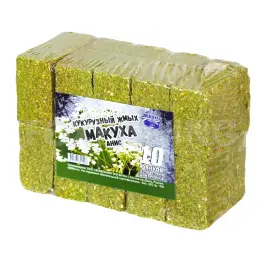 Жмых кукурузный Три Кита макуха с отверстием, Анис, 10шт, 320гр