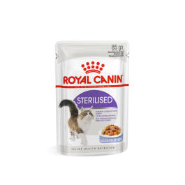 85гр Влажный корм ROYAL CANIN Sterilised для взрослых стерилизованных кошек старше 1 года, в желе (пауч)