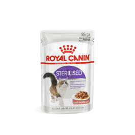 85гр Влажный корм ROYAL CANIN Sterilised для взрослых стерилизованных кошек старше 1 года, в соусе (пауч)