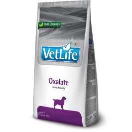 12кг Корм Farmina Vet Life Dog Oxalate диета для взрослых собак при мочекаменной болезни уратного, оксалатного и цистиного типа