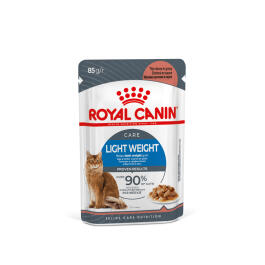 85гр Влажный корм ROYAL CANIN Light Weight Care in Gravy для взрослых кошек, склонных к полноте, в соусе (пауч)