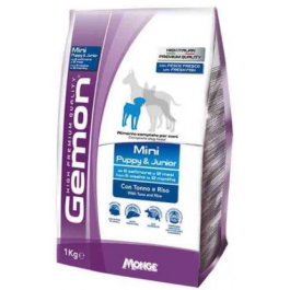 3кг Gemon Dog MINI Puppy&Junior TUNA / RICE для щенков и юниоров мелких пород с тунцом и рисом