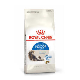 2кг Корм ROYAL CANIN Indoor Long Hair для взрослых домашних длинношерстных кошек