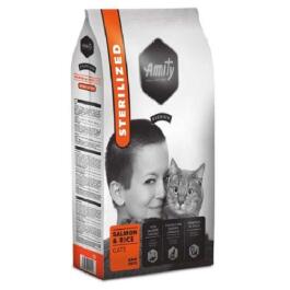 Корм в развес Amity Premium Sterelized Cats Salmon&Rice для стерилизованных кошек с Лососем и рисом, 1кг