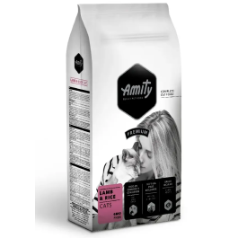 Корм в развес Amity Premium Cats Lamb & Rice для кошек с Ягненком и рисом, 1кг