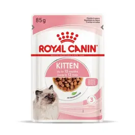 85гр Влажный корм ROYAL CANIN Kitten Instinctive для котят с 4 до 12 месяцев, в соусе (пауч)