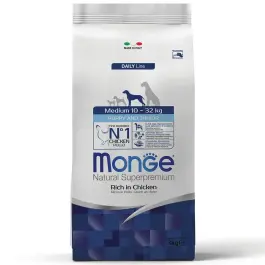 1,5кг Корм Monge Puppy SP Medium Starter Chicken&Rice для щенков, беременных и кормящих собак средних пород c Курицей и рисом