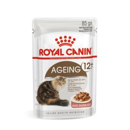 85г Влажный корм ROYAL CANIN Ageing +12 для взрослых кошек старше 12 лет, в соусе (пауч)