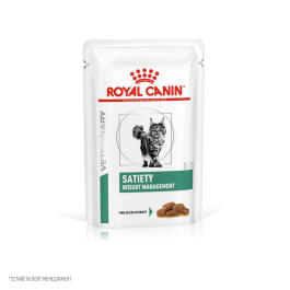 85гр Влажный корм ROYAL CANIN Satiety Feline диета для взрослых кошек с избыточным весом, в соусе (пауч)