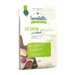 10кг Корм Sanabelle Adult No Grain Poultry для взрослых кошек с чувствительным пищеварением c Птицей
