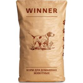 15кг Корм Мираторг Winner для взрослых собак средних и крупных пород с Курицей