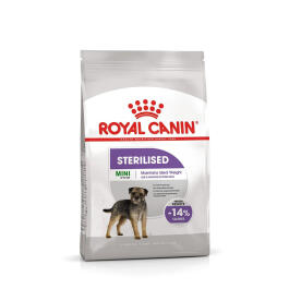 8кг Корм ROYAL CANIN Mini Sterilised для взрослых стерилизованных собак мелких пород, склонных к избыточному весу
