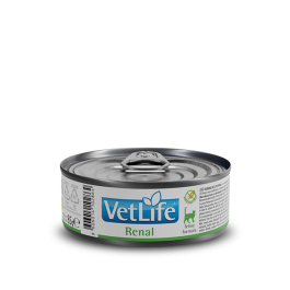 85гр Консервы Farmina Vet Life Natural Diet Cat Renal диета для кошек при заболеваниях почек, паштет