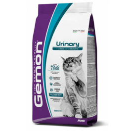 0,4кг Корм Gemon Cat Urinary для кошек лечение и профилактика мочекаменной болезни