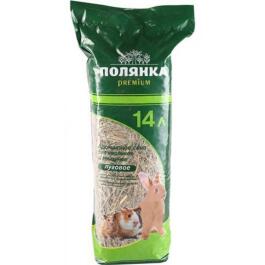Сено луговое Полянка Premium, 14л