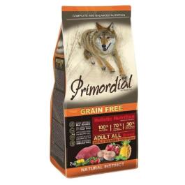 Корм в развес Primordial Holistic Grain-Free Dog Adult Buffalo & Mackerel для взрослых собак всех пород с Буйволом и скумбрией, 1кг