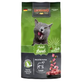 2кг Корм Leonardo Adult Lamb&Rice для взрослых кошек склонных к аллергии с Ягненком и рисом