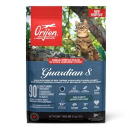 0,34кг Orijen Cat Guardian 8 (90/10) беззерновой корм для взрослых кошек всех пород с Курицей