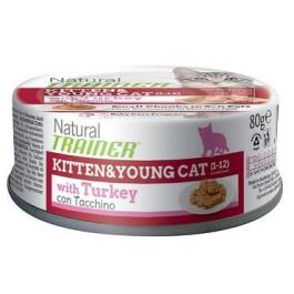 80гр Корм для котят Trainer Индейка