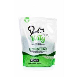 Наполнитель ""Коту"" TOFU соевый Природный GREEN 6л 2,5кг