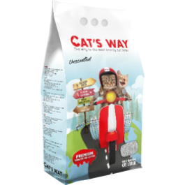 Наполнитель комкующийся Cats Way Natural 5л