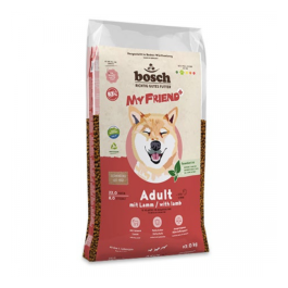 12кг Корм Bosch My Friend + Adult with Lamb для взрослых собак средних и крупных пород с Ягненком