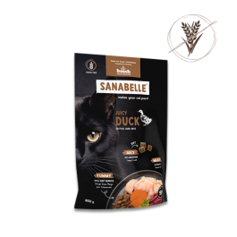 0,04кг Корм Bosch Sanabelle Juicy для взрослых кошек с Уткой