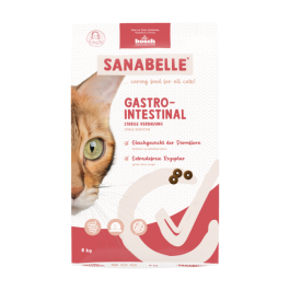 8кг Корм Bosch Sanabelle Gastrointestinal для взрослых кошек при расстройствах пищеварения с Курицей