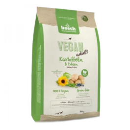2,5кг Корм Bosch Vegan Adult беззерновой, полнорационный для взрослых собак всех пород с Картофелем и горохом