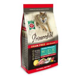 6кг Корм Primordial Dog Puppy Mini Starter Turkey & Herring беззерновой для щенков мелких пород с Индейкой и сельдью