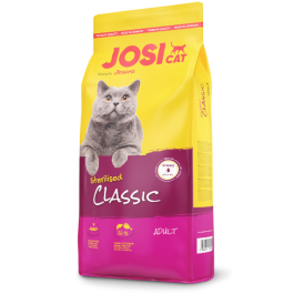 18кг Корм JosiCat Sterilised Classic (Adult 32/10) полнорационный для взрослых стерилизованных кошек с Лососем