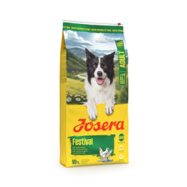 12,5кг Корм Josera Festival (Adult Medium/Maxi 26/16) для взрослых собак всех пород, привередливых к еде с Птицей, Рисом и Лососем NEW