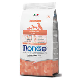 Корм в развес Monge Dog SP Monoprotein Adult Salmon/Rice для взрослых собак всех пород с Лососем и рисом, 1кг