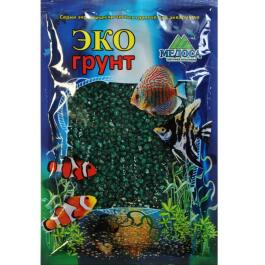 Грунт VladOx 1кг натуральный "Змеевик" Малахитово-серый 2-5мм