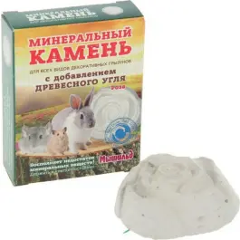 12гр Минерально-солевой камень Мышильд "Роза" для грызунов