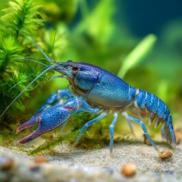 Рак Мексиканский карликовый синий