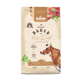 2,5кг Корм Bosch Oven Baked монопротеиновый беззерновой из печи для взрослых собак с чувствительным пищеварением с Говядиной 2,5кг Корм Bosch Oven Baked монопротеиновый беззерновой из печи для взрослых собак с чувствительным пищеварением с Говядиной