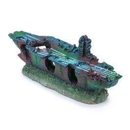 Декорация для аквариума Silver Berg Авианосец 17,5*14,5*6,5cм, №730 Декорация для аквариума Silver Berg Авианосец 17,5*14,5*6,5cм, №730