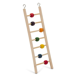 Лестница Beeztees "Beady" для птиц деревянная 7 шагов, 30см