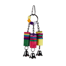 Игрушка Beeztees "Bellos" для птиц деревянная, 20см