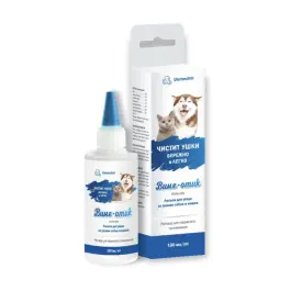 Лосьон Виме-Отик Vemedim для ухода за ушами собак и кошек, 100мл