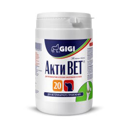 АктиВЕТ GIGI таблетки при комплексном лечении и для профилактики ревматоидного артрита и артрозах различного происхождения у собак, 240таб