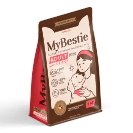 0,8кг Корм MyBestie Adult Lamb and Rice для взрослых собак всех пород с Ягненком и рисом