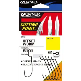Крючок офсетный OWNER 5101 №5/0, 5шт