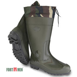 Сапоги резиновые Fort Men ПВХ с манжетой 43р, высота 43см