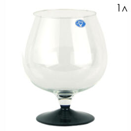 Аквариум Бокал Черная ножка 1л