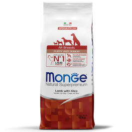 Корм в развес Monge Dog Monoprotein Mini Puppy&Junior для щенков мелких пород с Ягнёнком и рисом, 1кг