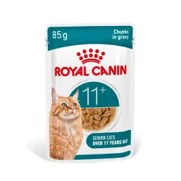 85гр Влажный корм ROYAL CANIN Ageing +11 для взрослых кошек старше 11 лет кусочки в желе