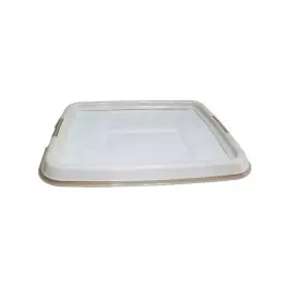 Каркас-туалет для пеленки "TRIXIE" для щенков, пластик, 49см * 41 см,бежевый/кремовый